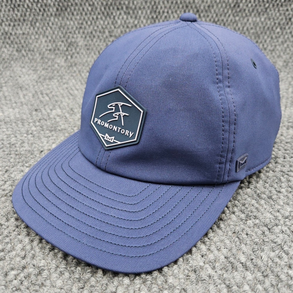 Melin The Legend Hydro Classic Hat Blue Promontory Performance Snapback Ball Cap